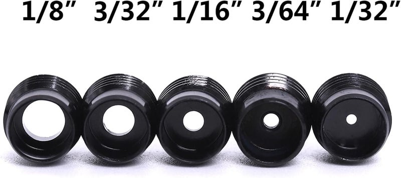 Linkboy Archery 37/45 Degree Hooded Peep Sight Compound Bow Peep Sight Inner Core 6X/8X Clarifier Aperture Lens Kits for Hunting - Image 2